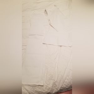 womens tall white bootcut jeans NWT